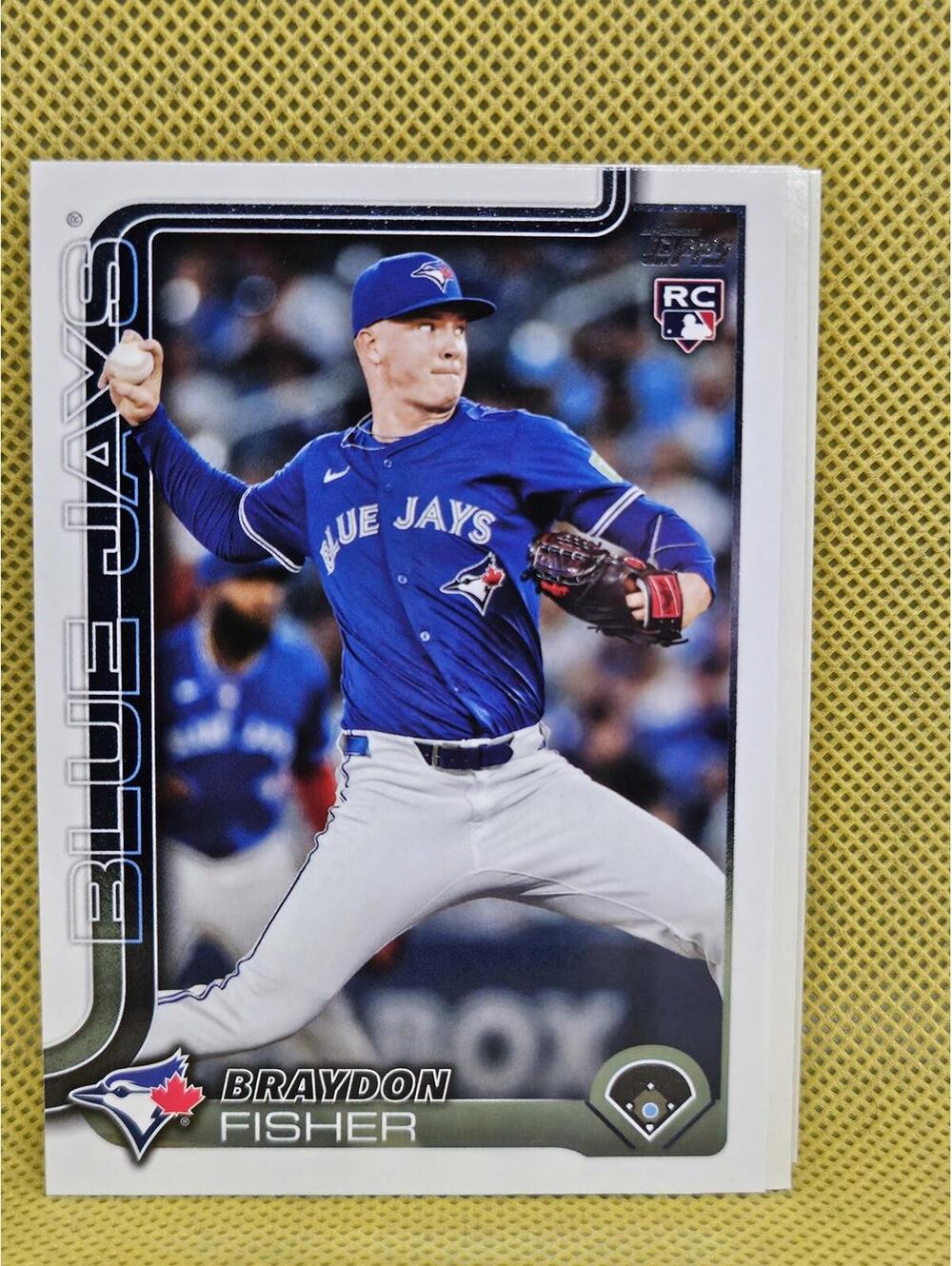 2025 Topps Update #US89 - Braydon Fisher  - Blue Jays - Rookie Card - Picture 1 of 2